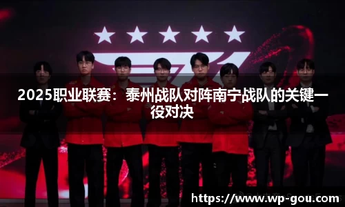 2025职业联赛：泰州战队对阵南宁战队的关键一役对决